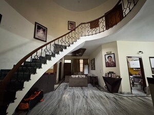Staircase in 5 BHK Independent House at Sector 12 Panchkula – for Rent