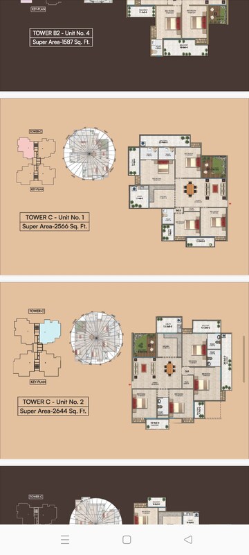 Floor Plan in 3 BHK Apartment at Renowned Renox Thrive, Sector 10 Greater Noida – for Sale