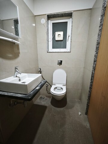 Bathroom in 2 BHK Apartment at Vaibhav Queens Park, Chembur – for Rent
