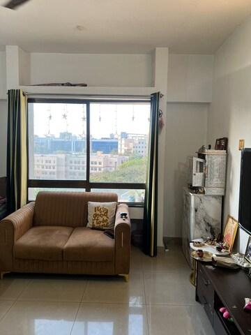 Living Room in 1 RK Apartment at Paranjape Blue Ridge, Hinjewadi – for Rent