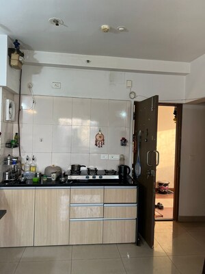 Kitchen in 1 RK Apartment at Paranjape Blue Ridge, Hinjewadi – for Rent