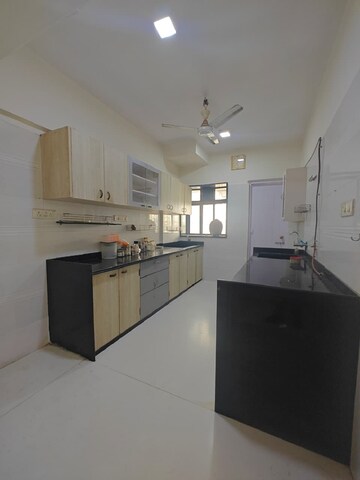 Kitchen in 3 BHK Apartment at Bandra West – for Rent