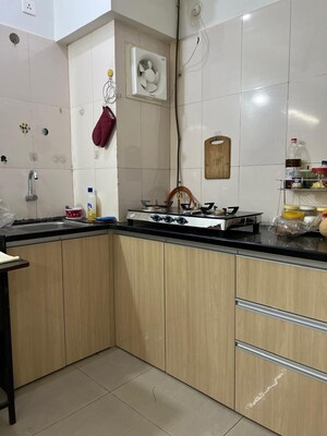 Kitchen in 1 RK Apartment at Paranjape Blue Ridge, Hinjewadi – for Rent