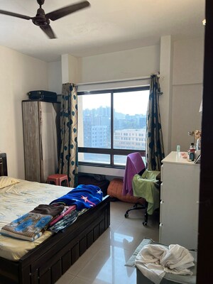 Bedroom in 1 RK Apartment at Paranjape Blue Ridge, Hinjewadi – for Rent