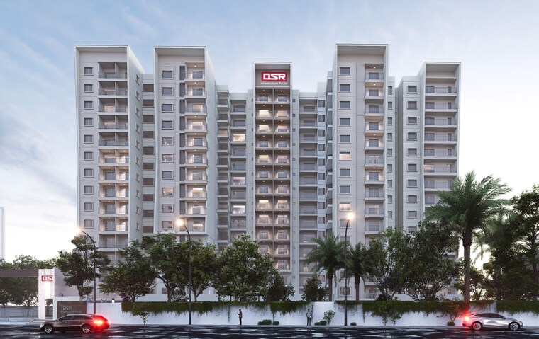 Exterior View, gunjur palya 3 Bedroom 1550 Sq.Ft. Apartment In Gunjur Palya Bangalore 10078210