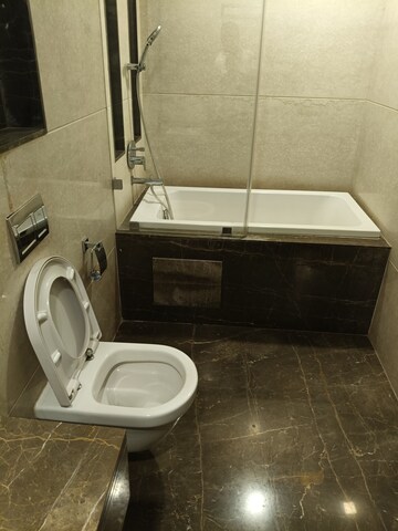 Bathroom in 3 BHK Apartment at Lokhandwala Minerva Mahalaxmi, Mahalaxmi – for Rent