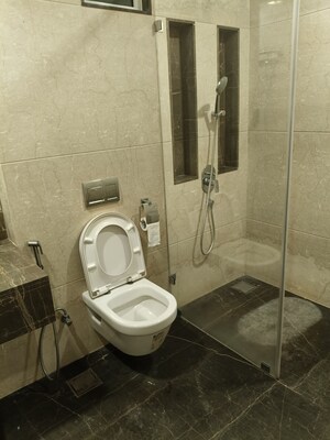 Bathroom in 3 BHK Apartment at Lokhandwala Minerva Mahalaxmi, Mahalaxmi – for Rent