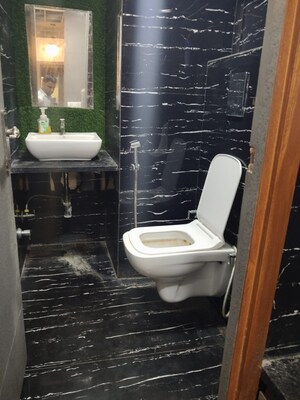 Bathroom in  Office Space at Netaji Subhash Place – for Rent