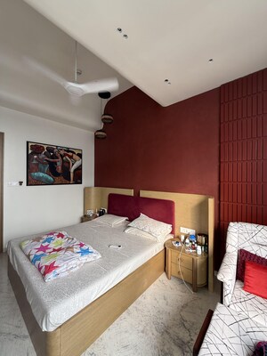 Bedroom in 3 BHK Apartment at Indiabulls Sky Forest, Lower Parel – for Rent