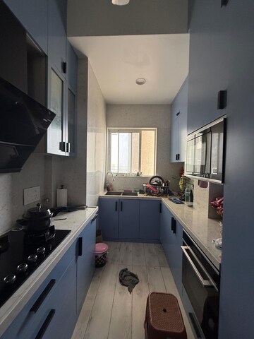 Kitchen in 3 BHK Apartment at Indiabulls Sky Forest, Lower Parel – for Rent