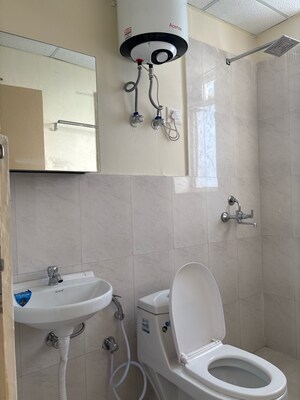 Bathroom in 3 BHK Apartment at Pyramid Altia, Sector 70a – for Rent