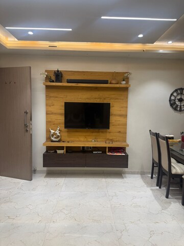 Living Room in 2 BHK Apartment at Neelkanth Palms, Kapur Bawdi – for Rent