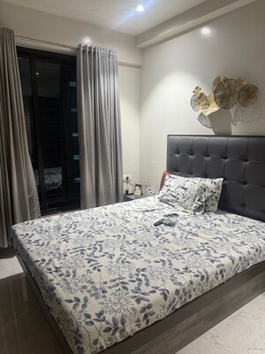 Bedroom in 2 BHK Apartment at Neelkanth Palms, Kapur Bawdi – for Rent