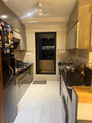 Kitchen in 2 BHK Apartment at Neelkanth Palms, Kapur Bawdi – for Rent