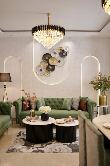 Dining area in 3 BHK Apartment at Patiala Road – for Sale