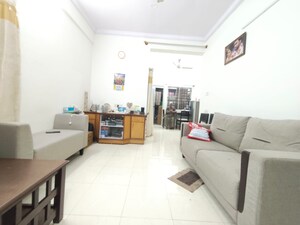 Living Room in 2 BHK Apartment at Jay Paradise, Kodihalli – for Rent