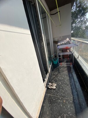 Balcony in 2 BHK Builder Floor at Chattarpur – for Rent