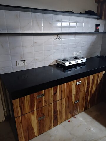 Kitchen in 1 RK Apartment at Juhu – for Rent