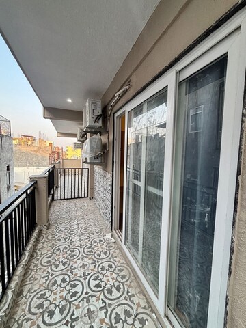 Building Lobby in 3 BHK Apartment at Palm Residency Chhatarpur, Chattarpur – for Rent