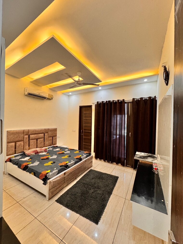 Bedroom, patiala road 3 Bedroom 1625 Sq.Ft. Apartment In Patiala Road Zirakpur 10078550