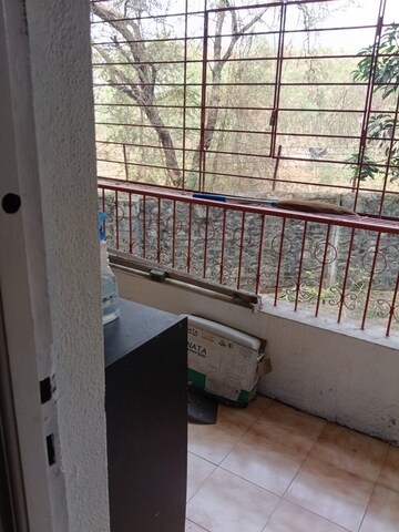 Balcony in 2 BHK Apartment at Shubhankar CHS Bopodi, Bopodi – for Rent
