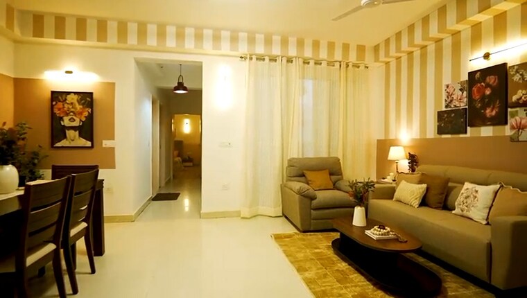Living Room, bestech-park-view-altura 3.5 Bedroom 2050 Sq.Ft. Apartment In Sector 79 Gurgaon 10066162