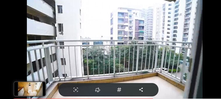 Balcony, spaze-privy 3.5 Bedroom 1975 Sq.Ft. Apartment In Sector 72 Gurgaon 10066226