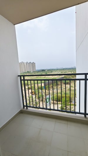 Balcony in 2 BHK Apartment at Eldeco Live By The Greens, Sector 150 – for Rent