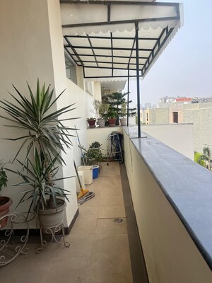 Balcony in 4 BHK Penthouse at Mona Greens, Ghazipur – for Rent