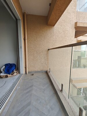 Balcony in 2.5 BHK Apartment at Elite The Crown, Tilak Nagar – for Rent