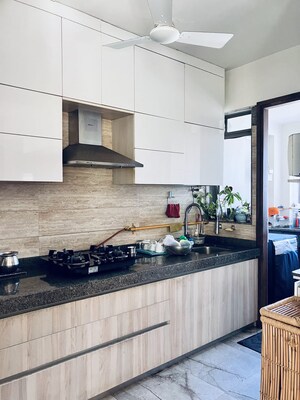 Kitchen in 3 BHK Apartment at Vastrapur – for Rent