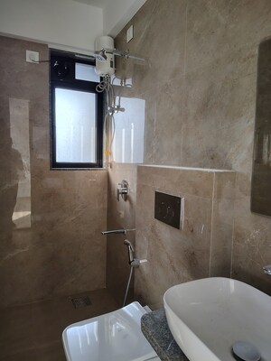 Bathroom in 2 BHK Apartment at Forishna Nav Chetna, Santacruz West – for Sale