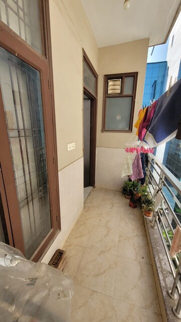 Balcony in 2 BHK Builder Floor at Sector 15 – for Rent
