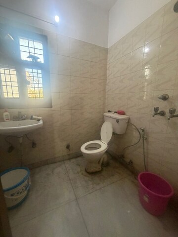 Bathroom in 2 BHK Builder Floor at Sector 15 – for Rent