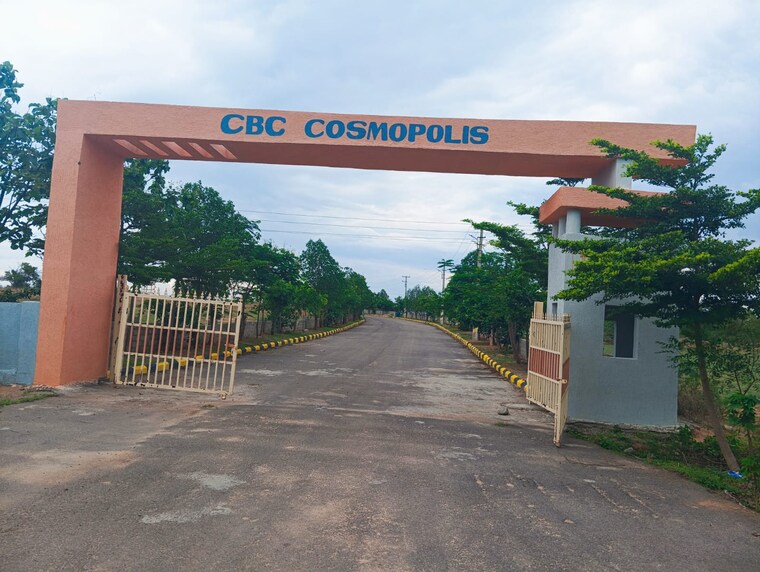 Exterior View, cbc-cosmopolis  206 Sq.Yd. Plot In Mirkhanpet Hyderabad 10080711