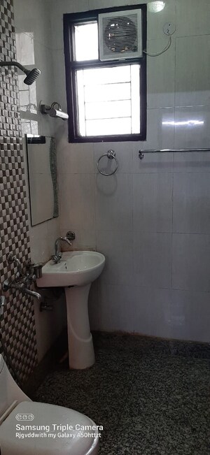 Bathroom in 3 BHK Builder Floor at Neb Sarai – for Rent