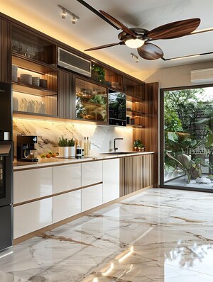 Kitchen in 3 BHK Villa at Jigani – for Sale