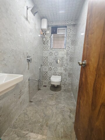 Bathroom in 3 BHK Apartment at Arihant Balaji Pride, Chembur – for Rent