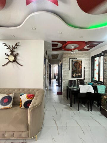 Living Room in 2 BHK Apartment at Mira Road – for Rent