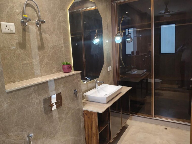 Bathroom, central-park-flower-valley 3 Bedroom 1503 Sq.Ft. Builder Floor In Sohna Sector 33 Gurgaon 10081183