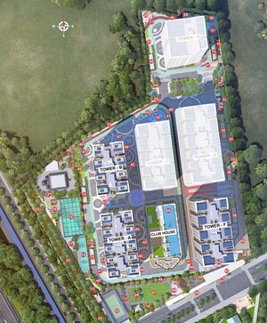 Master Plan in 2.5 BHK Apartment at Vajra West City, Osman Nagar – for Sale