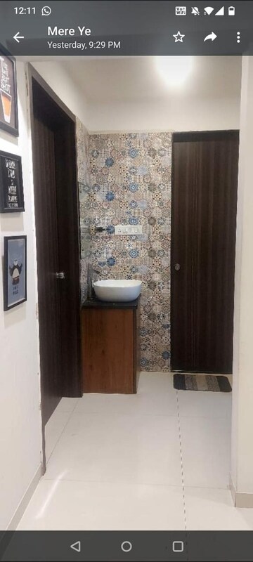 Bathroom in 2 BHK Apartment at Shree Balaji Infinity, Baner – for Rent