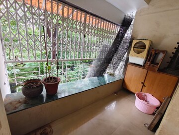 Balcony in 2 BHK Apartment at Vrindavan CHS Thane West, Vrindavan Society – for Rent
