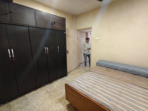 Bedroom in 2 BHK Apartment at Vrindavan CHS Thane West, Vrindavan Society – for Rent