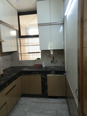 Kitchen in 1 BHK Builder Floor at New Palam Vihar – for Rent