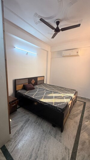 Bedroom in 2 BHK Builder Floor at Chattarpur – for Rent