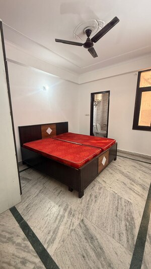 Bedroom in 2 BHK Builder Floor at Chattarpur – for Rent