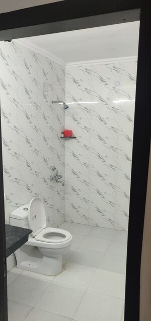 Bathroom in 3 BHK Builder Floor at New Palam Vihar – for Rent