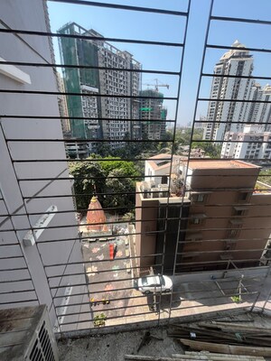 Balcony in 3 BHK Apartment at Thakur Jewel Tower, Kandivali East – for Rent