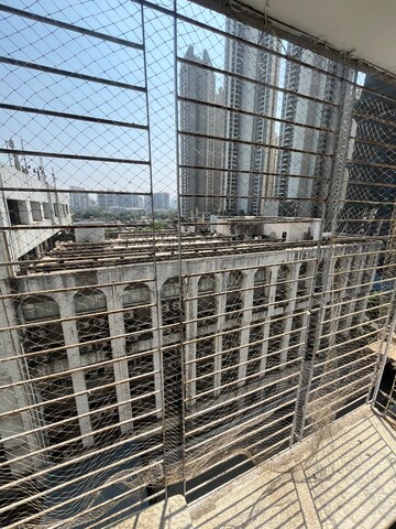 Balcony in 3 BHK Apartment at Thakur Jewel Tower, Kandivali East – for Rent